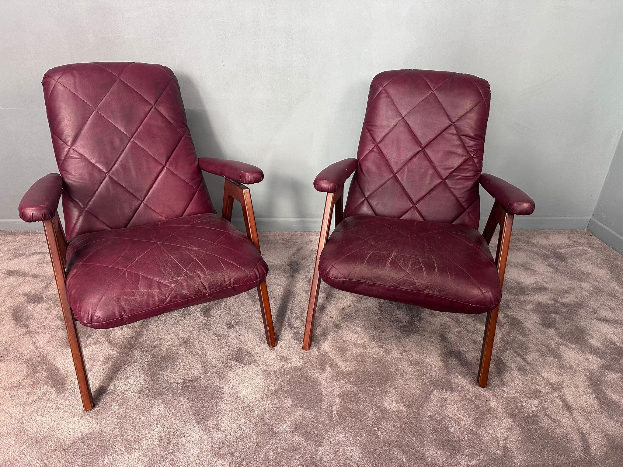 POLTRONE ANNI’60 BORDEAUX