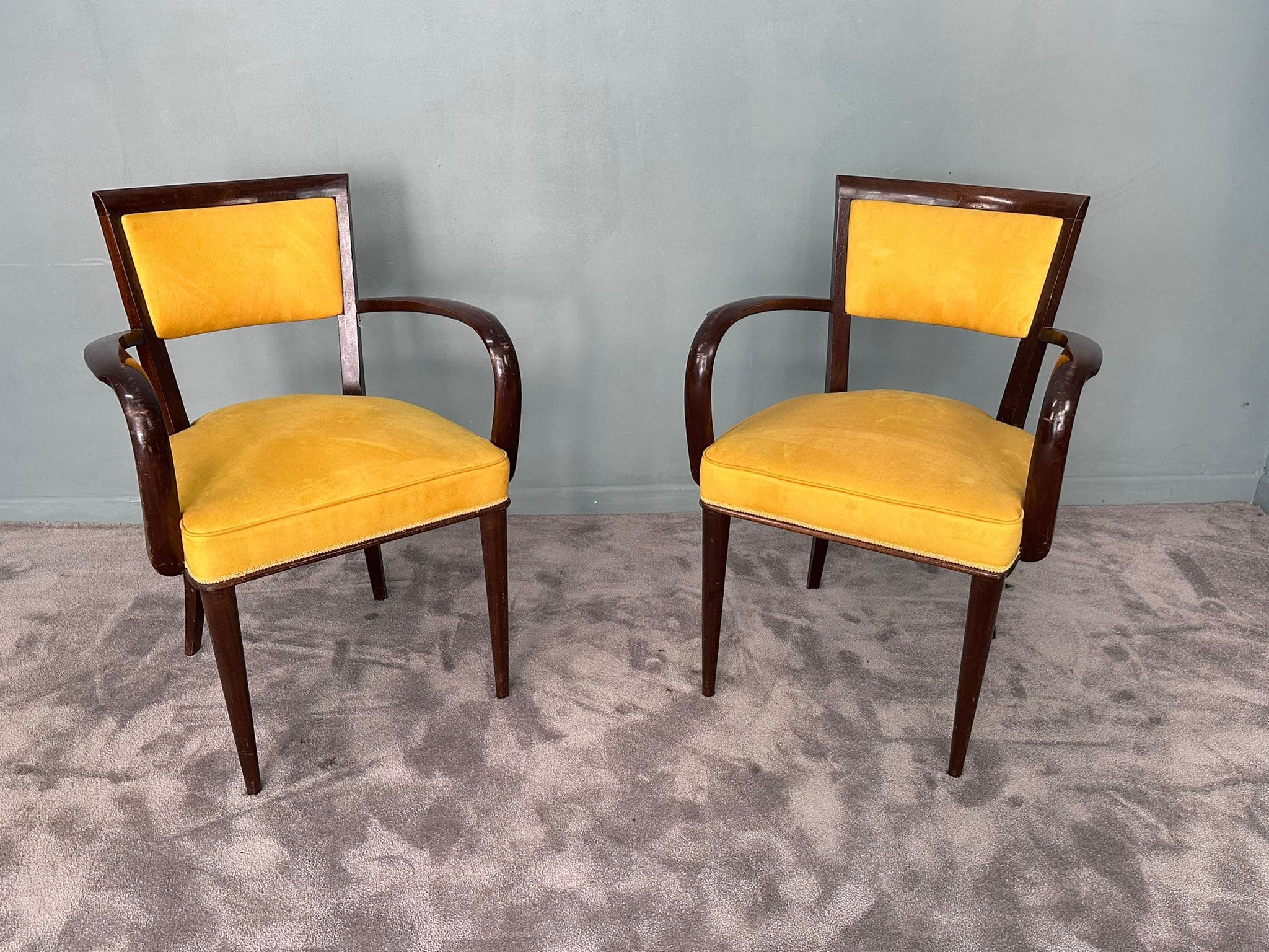 set di sedie anni 50