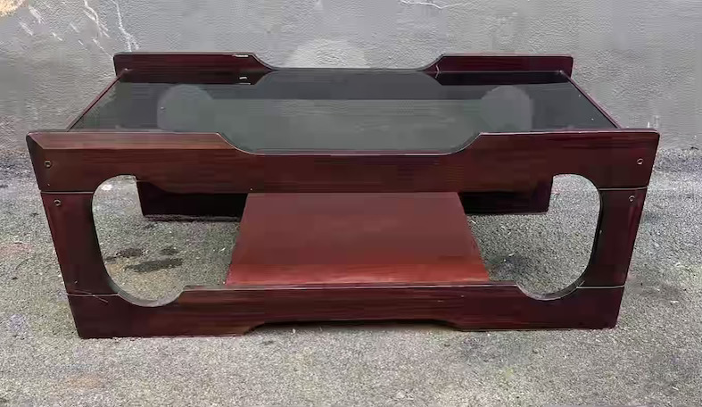 tavolino legno anni’80