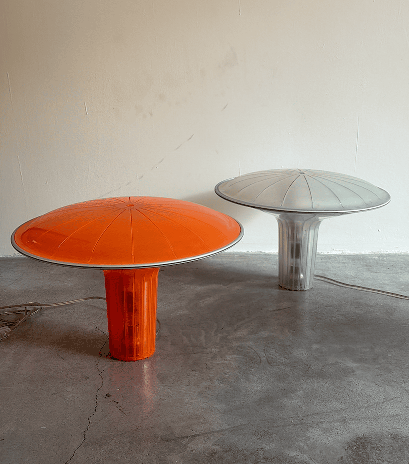 Lampade da tavolo Agaricon D36 di Ross Lovegrove per Luceplan