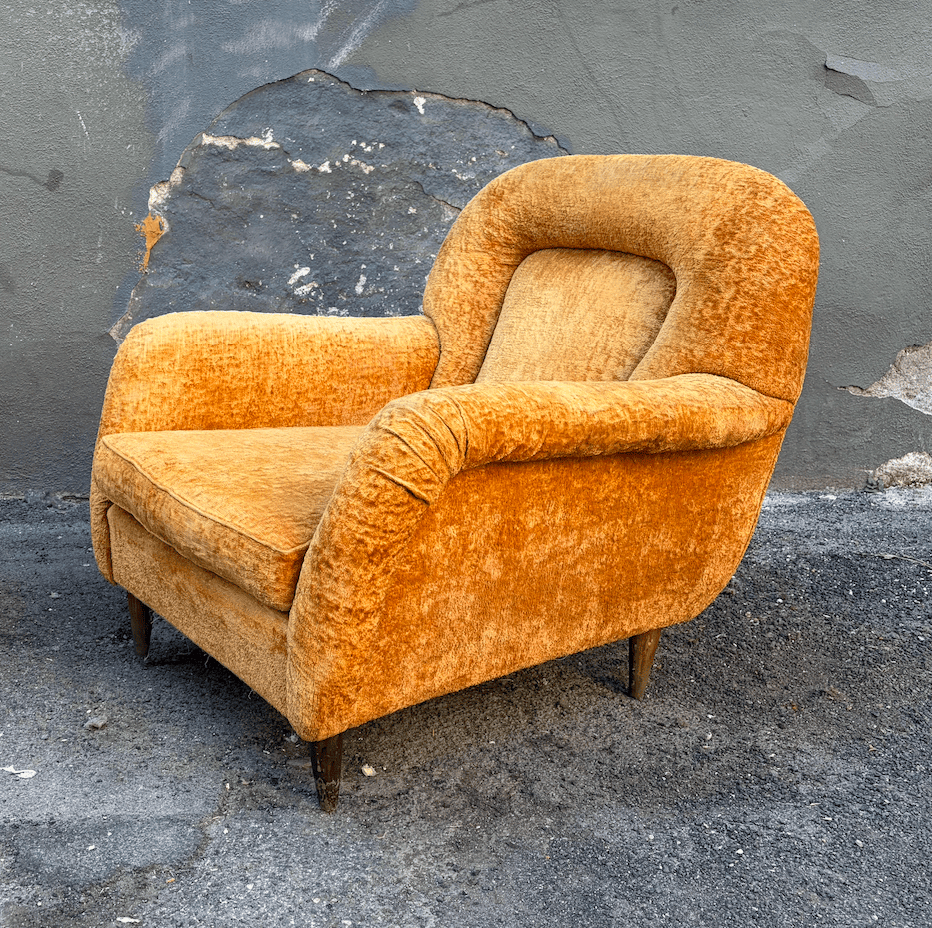 coppia di poltrone Mid-Century